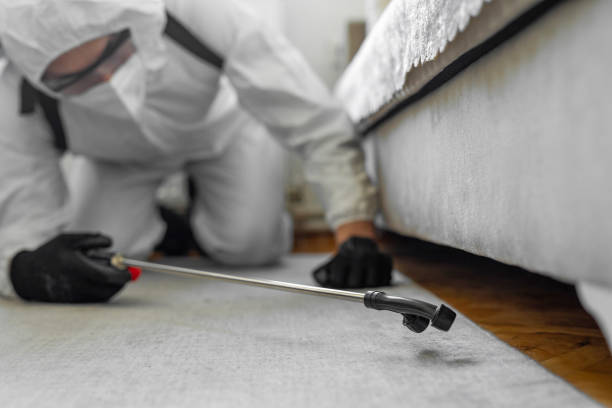 Professional Cockroach Control technician working in Mukwonago, WI